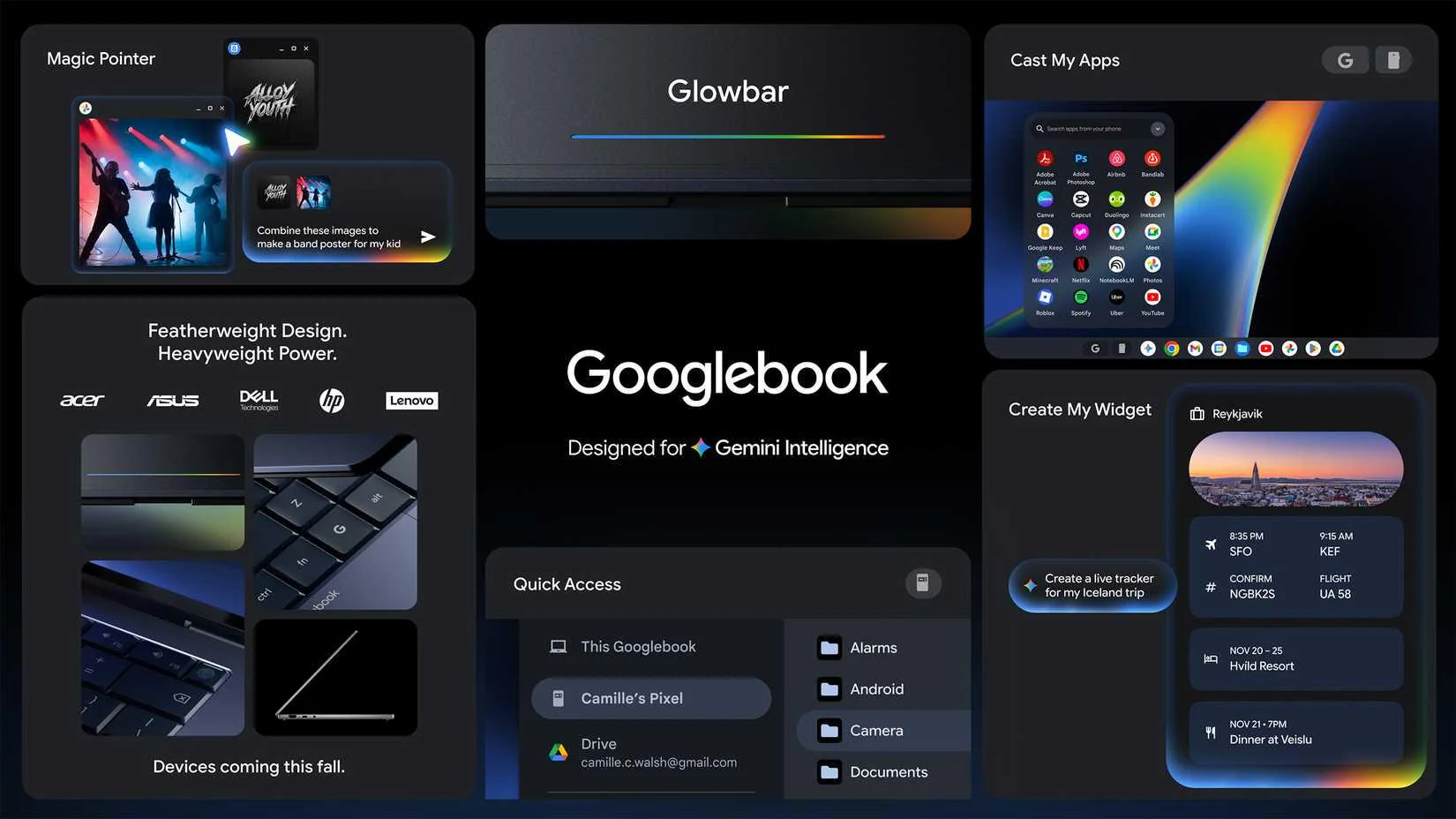 Googlebook Onthuld: Krachtige Nieuwe Laptops Met Android En Gemini Technologie