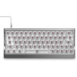 IQUNIX EV63 Silver Blade RS 60% Magnetic X Pro Magnetische Switch 8K Hz Hall Effect Hotswap RGB Engels Mechanisch Gaming Toetsenbord