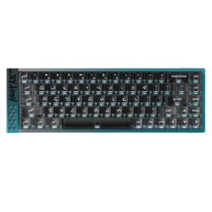Compact mechanisch gaming toetsenbord met Aurora groen backlight, 65% layout, magnetische Omega switches, 8K Hz Hall Effect, Hotswap functies en RGB-verlichting voor optimale gaming ervaring.