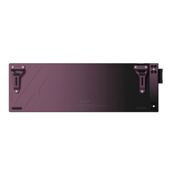 QIQUNIX Meet68 Ultra Midnight Purple 65% RGB mechanisch gaming toetsenbord met magnetische switches en hall effect technologie, geschikt voor gamers en professionals.