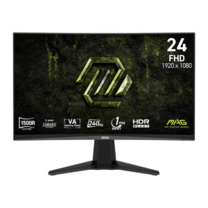 Msi Mag 245c X24 23.6 Inch 240hz 1ms Full Hd Freesync Premium Va Curved Gaming Monitor 1