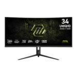 MSI MAG 342CQRF E20 34 inch 200Hz 0.5ms UWQHD FreeSync Premium Rapid VA Curved Pivot Gaming Monitor