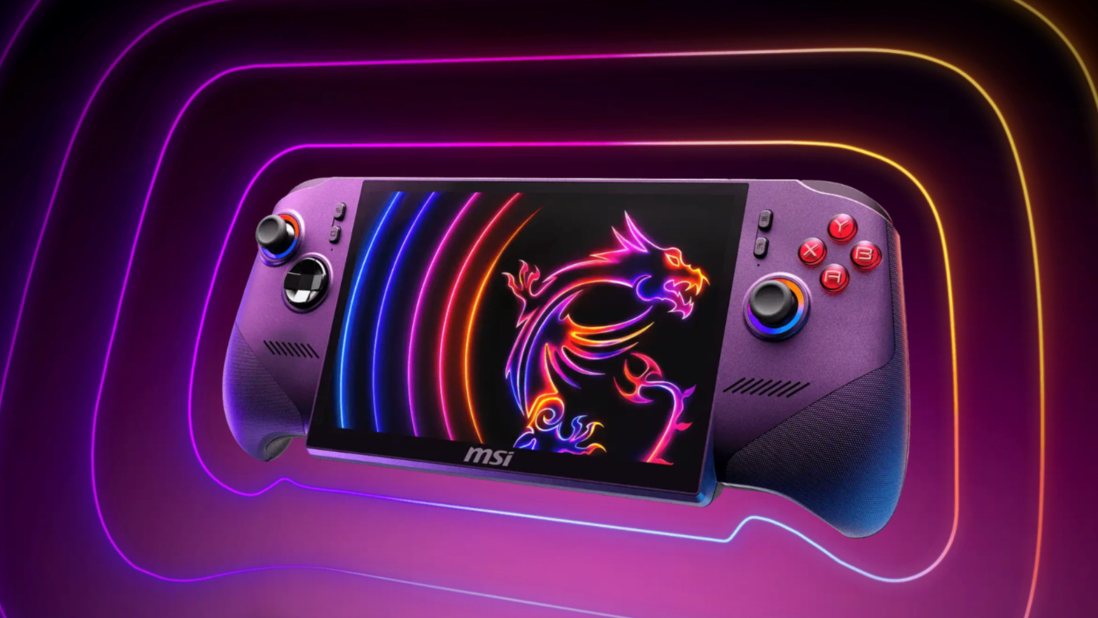 Render van de MSI Claw 8 EX AI+