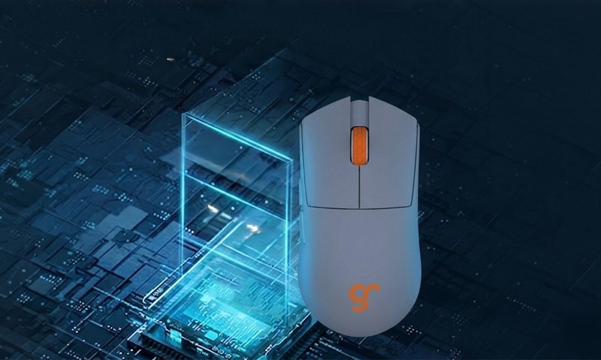 GameRaider GR3S Silver Fog Gaming Muis H6