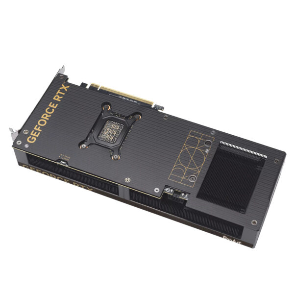 ASUS ProArt GeForce RTX 5070 Ti OC Edition grafische kaart met 16GB GDDR7 geheugen en DLSS 4 technologie, geschikt voor high-end gaming en professionele grafische toepassingen.