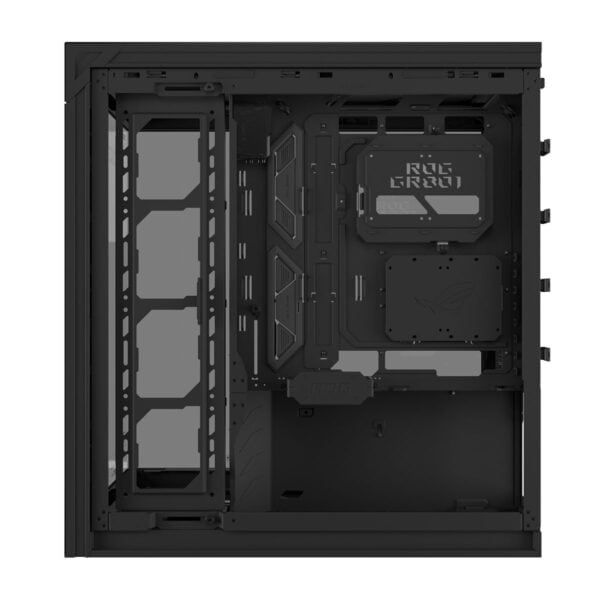 Asus Rog Cronox Gr801 Argb Panoramisch Gehard Glas Lcd Scherm Full Tower E Atx Gaming Behuizing 14