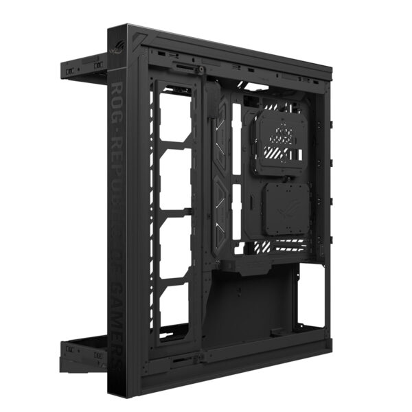 Asus Rog Cronox Gr801 Argb Panoramisch Gehard Glas Lcd Scherm Full Tower E Atx Gaming Behuizing 16