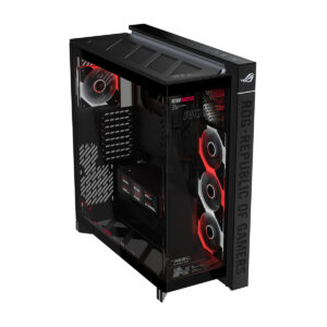 Asus Rog Cronox Gr801 Argb Panoramisch Gehard Glas Lcd Scherm Full Tower E Atx Gaming Behuizing 2