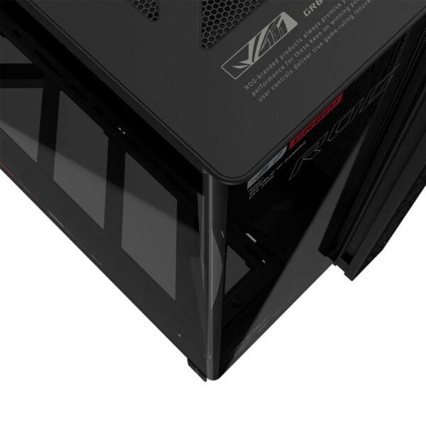 Asus Rog Cronox Gr801 Argb Panoramisch Gehard Glas Lcd Scherm Full Tower E Atx Gaming Behuizing 5