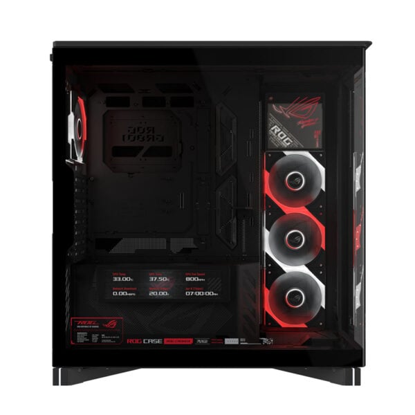 Asus Rog Cronox Gr801 Argb Panoramisch Gehard Glas Lcd Scherm Full Tower E Atx Gaming Behuizing 8