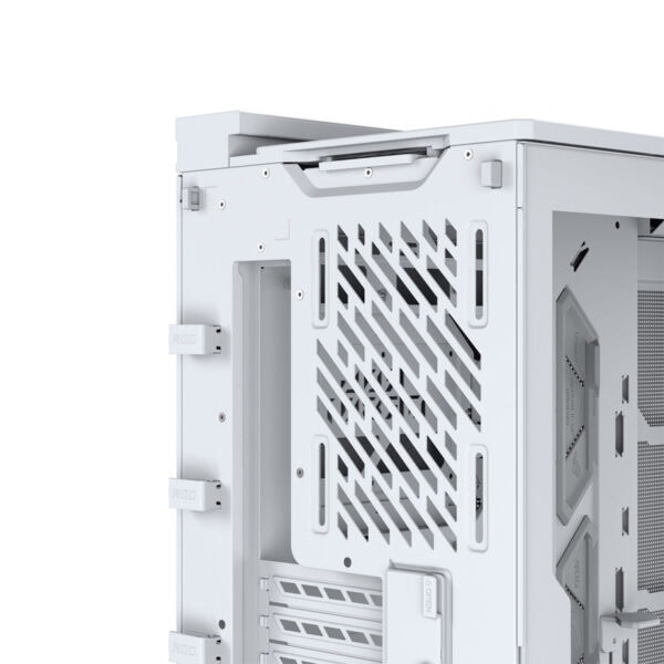 Asus Rog Cronox Gr801 White Edition Argb Panoramisch Gehard Glas Lcd Scherm Full Tower E Atx Gaming Behuizing 20