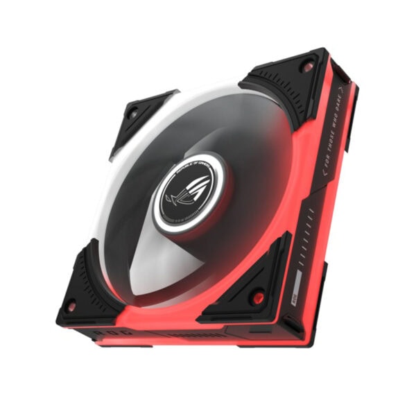 ASUS ROG Eurux GR120 ARGB ventilator voor gaming PC's, 120mm, met kleurrijke ARGB-verlichting en geavanceerde koelingstechnologie.