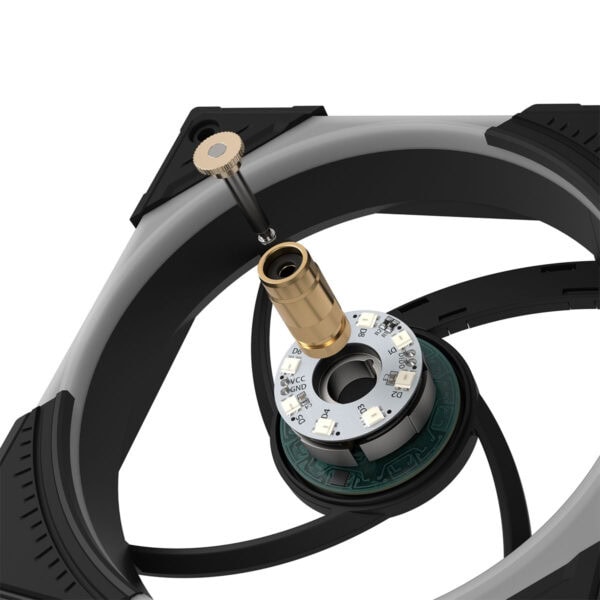 Asus Rog Eurux Gr120 Argb Reverse Fan 120mm Single Pack Zwarte Behuizing Ventilator 15