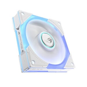 Asus Rog Eurux Gr120 Argb Reverse Fan White Edition 120mm Single Pack Witte Behuizing Ventilator 2