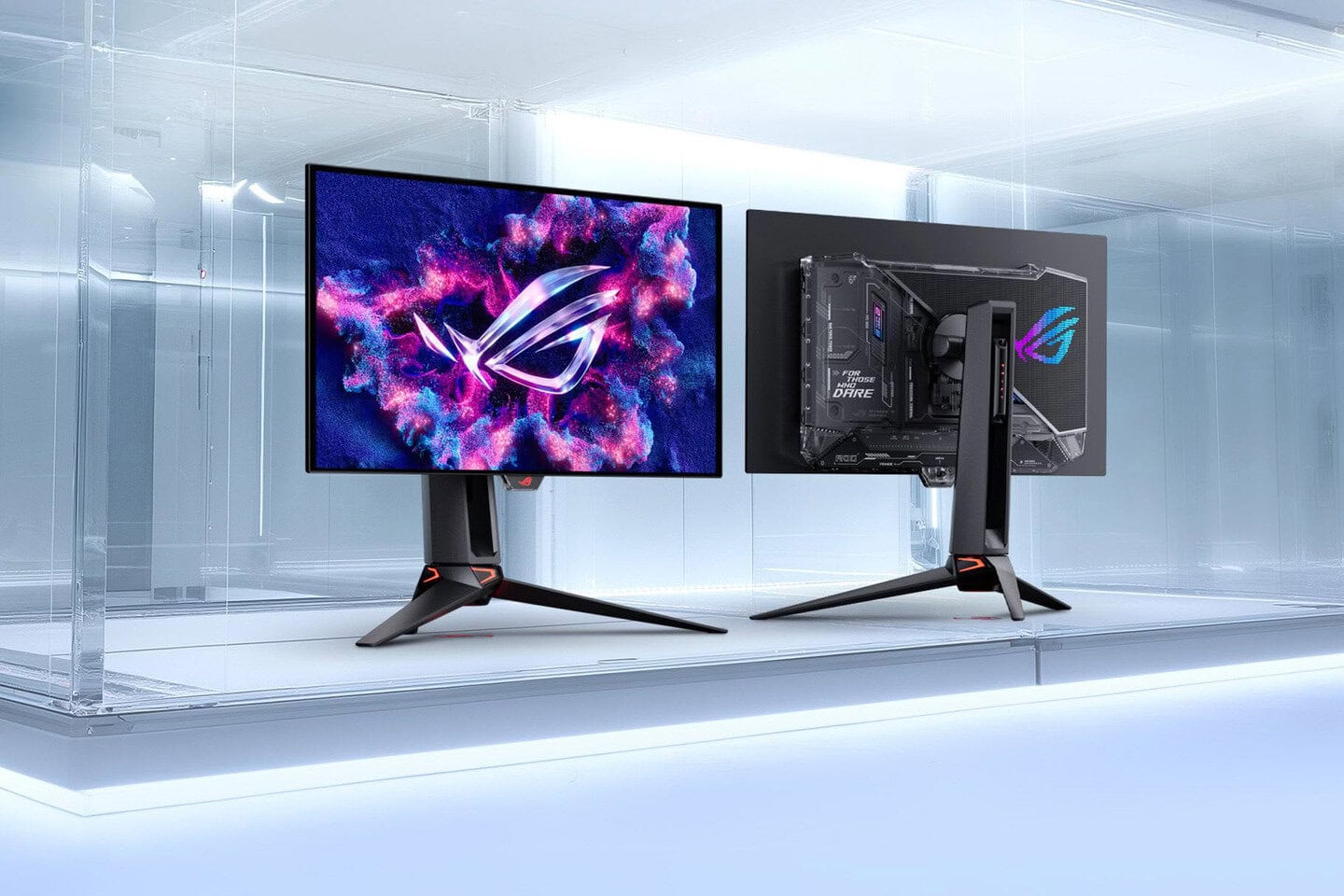 Asus Rog Lanceert Revolutionaire Rog Swift Oled Gamingmonitoren Met 4k En Rgb Oled