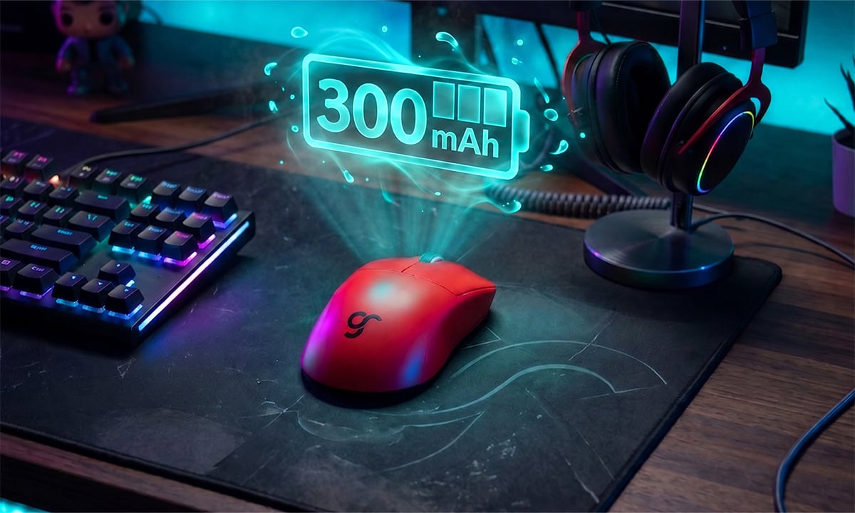 Blijf nooit halverwege steken met de 500 mAh lithiumbatterij