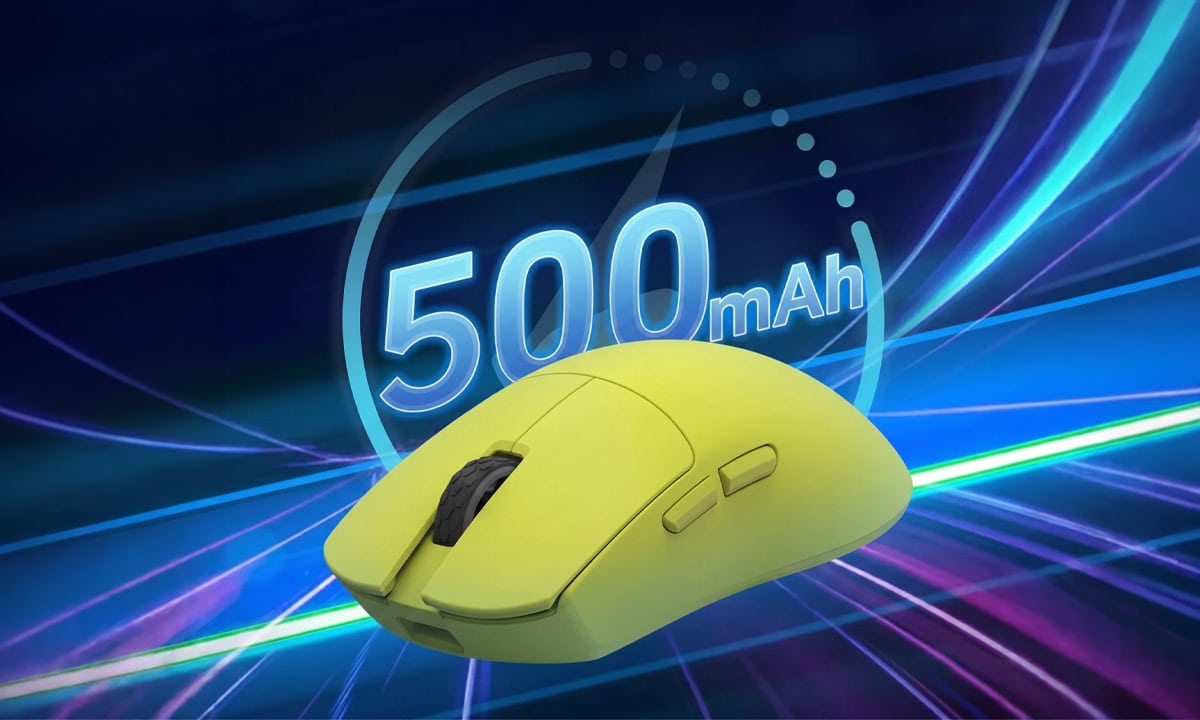 Ononderbroken energie met 500 mAh lithiumbatterij