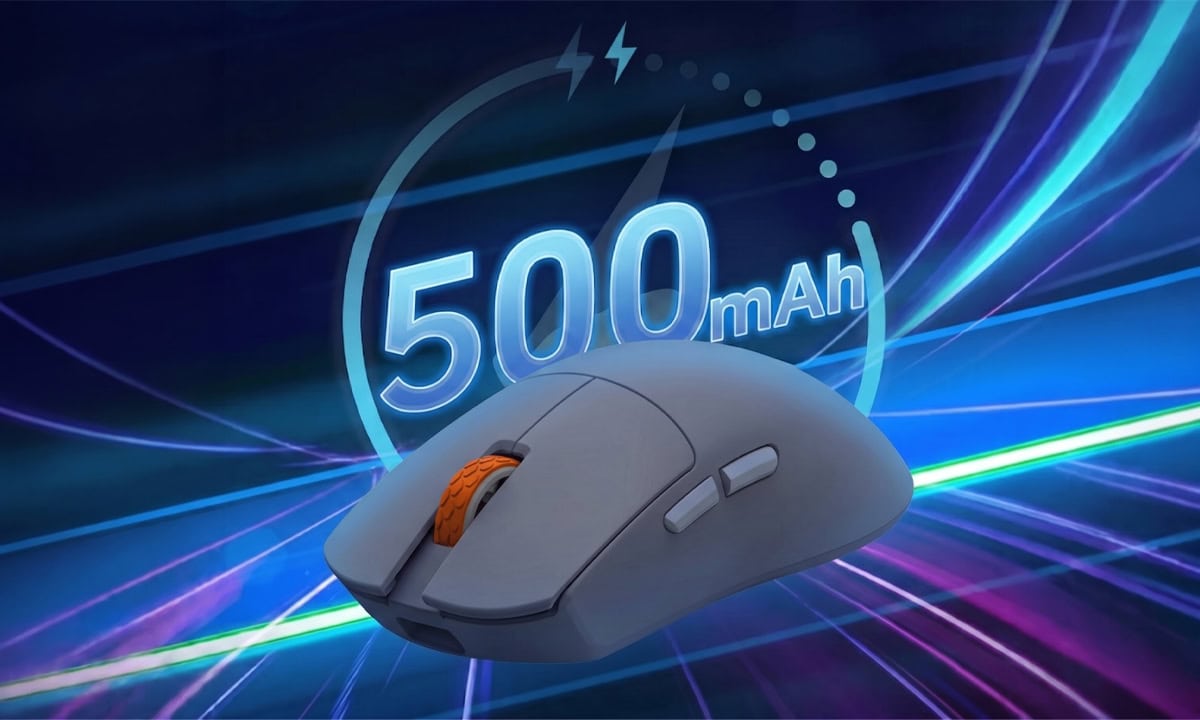 Ononderbroken energie met 500 mAh lithiumbatterij