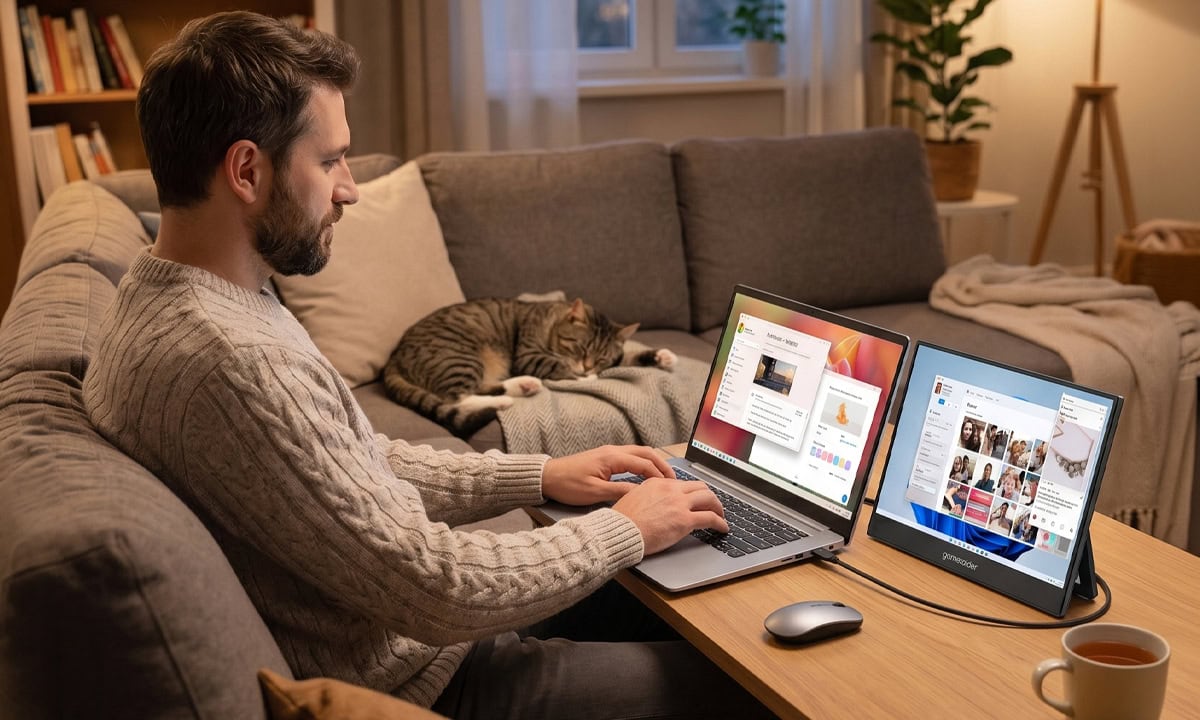 Verleg grenzen met USB-C, Mini HDMI en ondersteuning voor meerdere apparaten