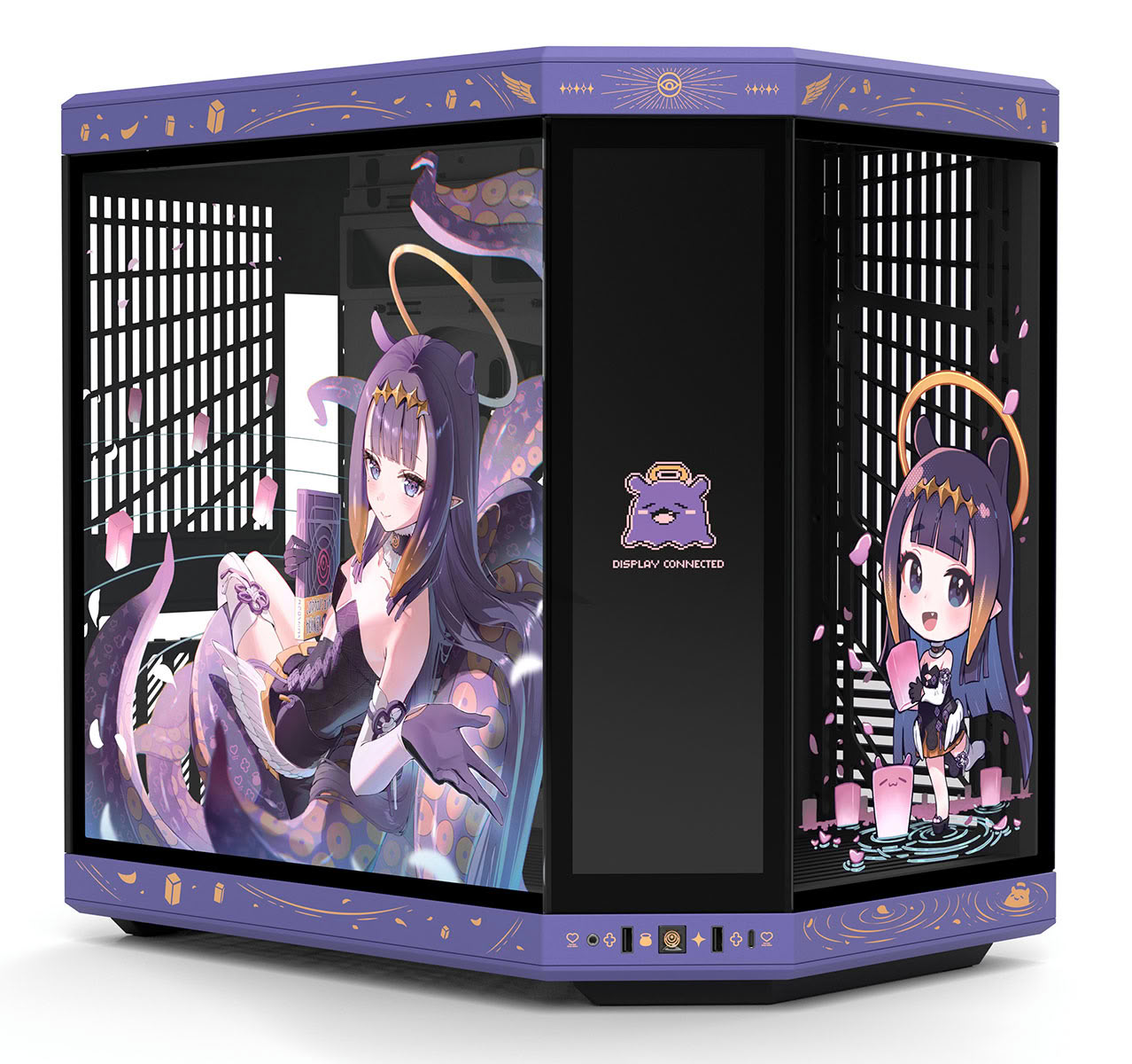 Hyte Lanceert Unieke Y70 Touch Infinite Case En Keycap Bundle Geïnspireerd Door Vtuber Ina'nis