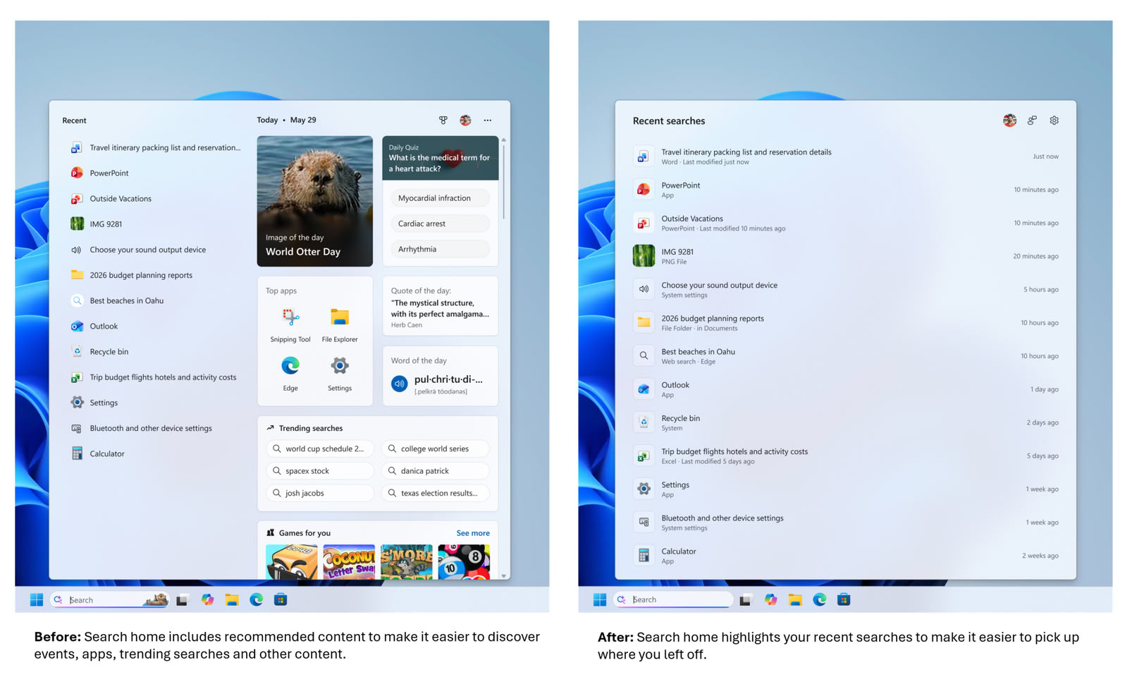 Microsoft Verbeterd Windows Zoekfunctie: Geen Advertenties Meer, Gebruiksvriendelijker Resultaten