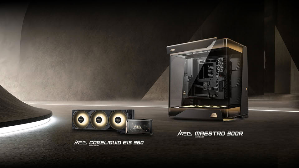 Msi Lanceert Meg Maestro 900r Behuizing En Meg Coreliquid E15 Koeler: Innovatie Ontketend