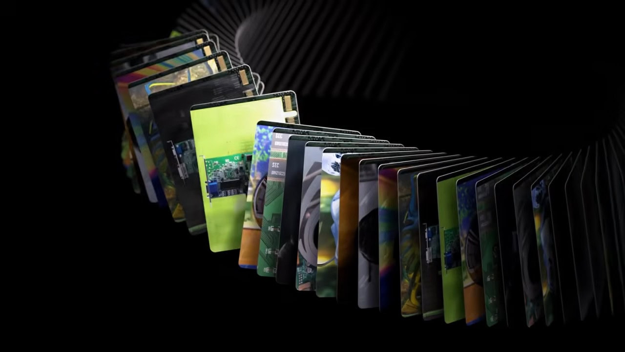 Nvidia Lanceert Gratis Geforce Trading Cards: Verzamel Iconische Gpu's En Games