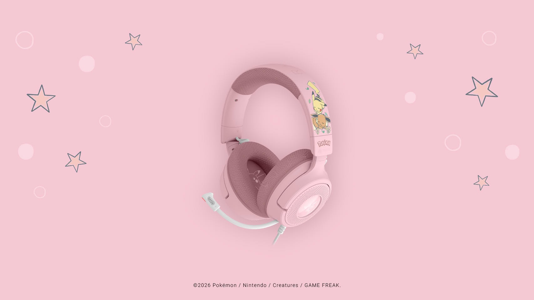 Razer Lanceert Unieke Pikachu & Eevee Gaming Accessoires Collectie Voor Fans