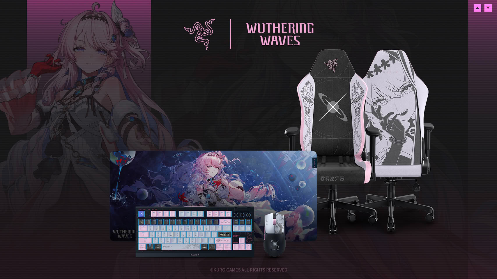 Razer Lanceert Wuthering Waves Gaming Peripherals: Innovatie Voor Gamers