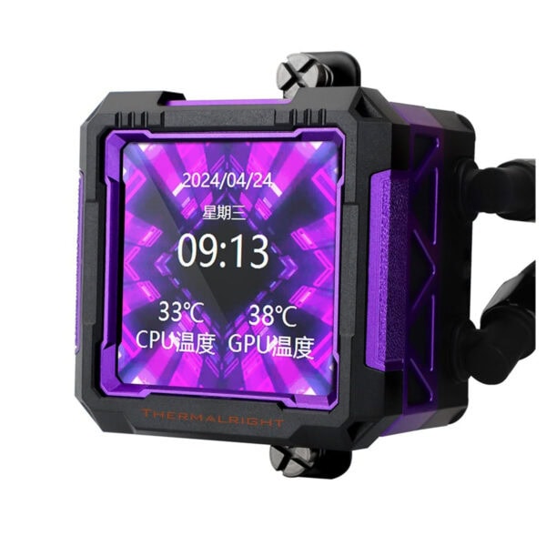 Thermalright Frozen Warframe Pro 360 Black Argb 360mm Intel Amd Compatibele Zwarte Cpu Waterkoeler 6