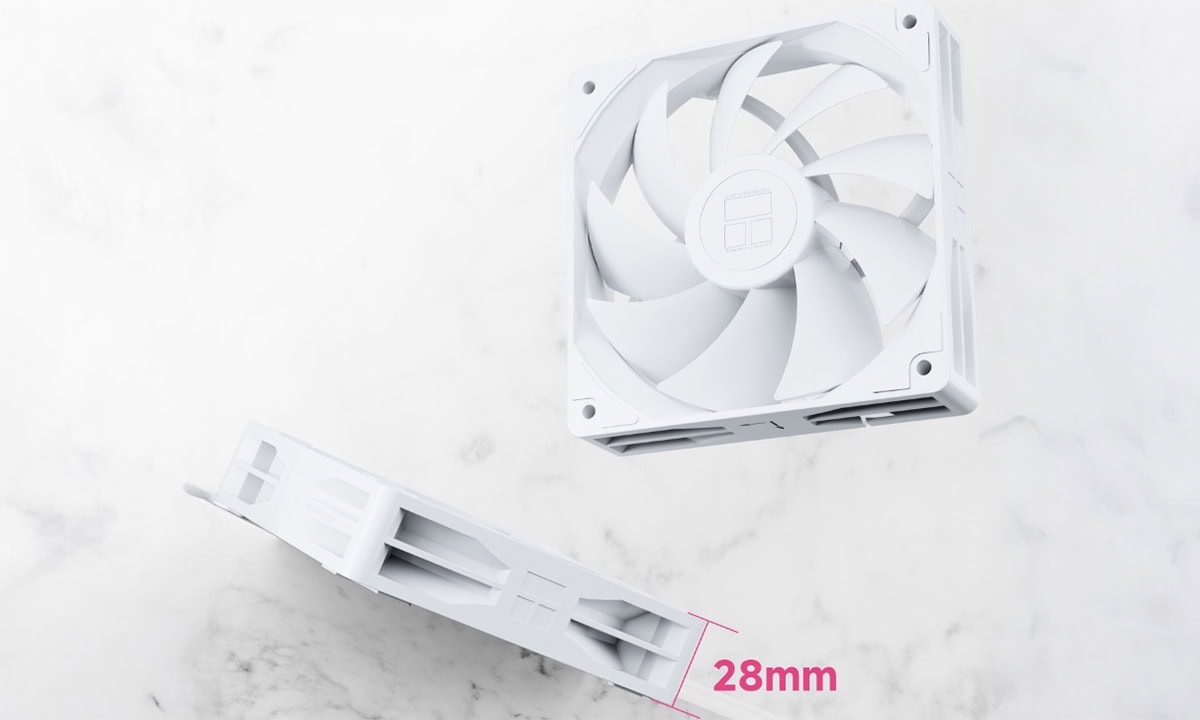Stille 120 mm ventilator