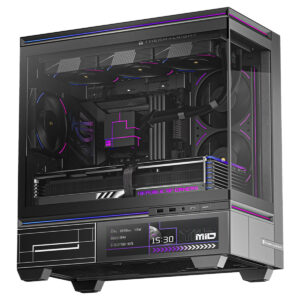 Thermalright Tl M10 Vision Black Argb Gehard Glas Mid Tower Matx Gaming Behuizing 2