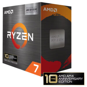 Amd Ryzen 7 5800x3d 10th Anniversary Edition 4.5ghz 96mb Cache 8 Core Am4 7nm Processor 2