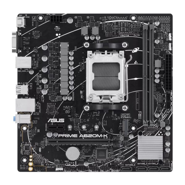 Asus Prime A620m K 6400mhz (oc) Ddr5 Socket Am5 M.2 Hdmi Vga Matx Moederbord 2