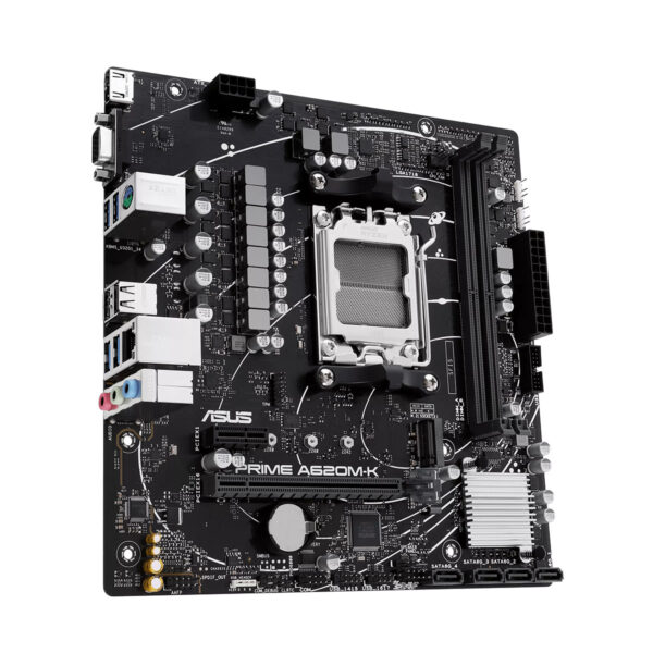 Asus Prime A620m K 6400mhz (oc) Ddr5 Socket Am5 M.2 Hdmi Vga Matx Moederbord 4
