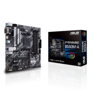 Asus Prime B550m A 4600mhz(oc) Ddr4 Socket Am4 M.2 Matx Moederbord 1