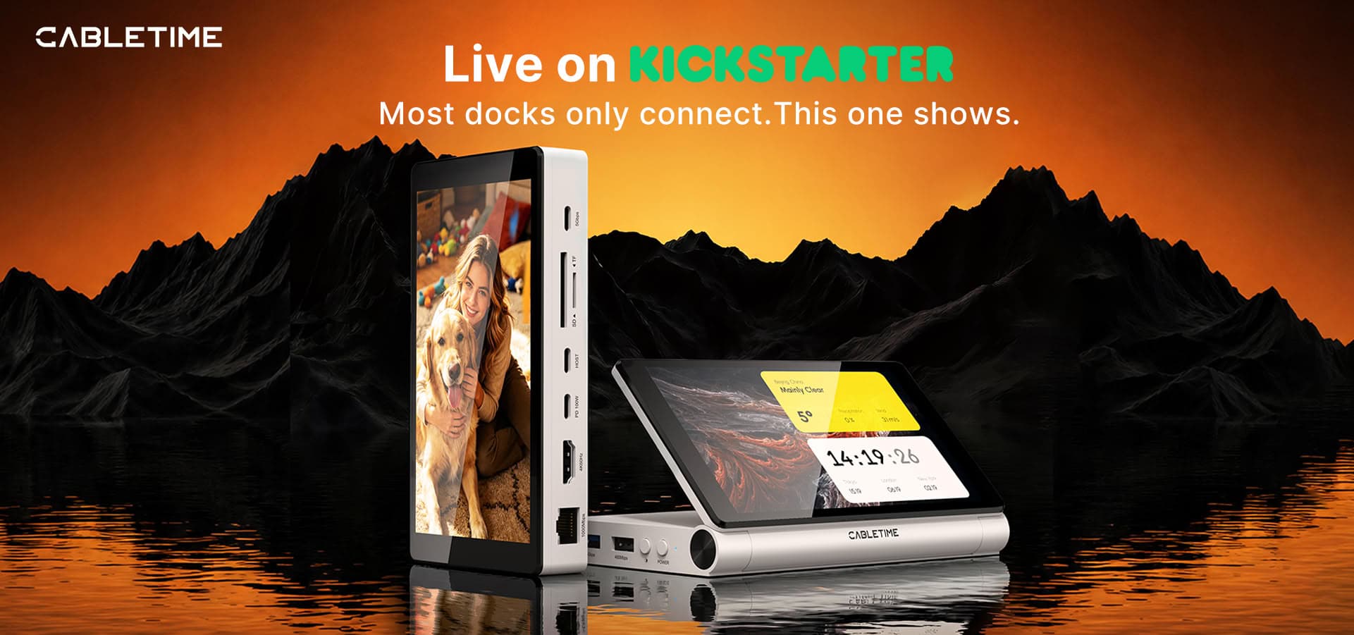 Cabletime Introduceert Innovatieve 8 In 1 Screendock: Verbeter Jouw Werkplek Efficiëntie