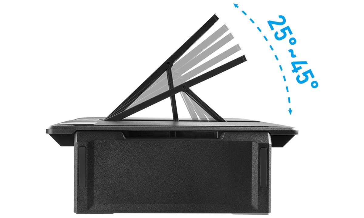 Laptopstandaard met 5 verstelbare hoeken