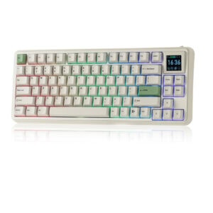 Epomaker Rt75: Retro Wireless Mechanical Keyboard Met Tft Display En Hot Swap Functie