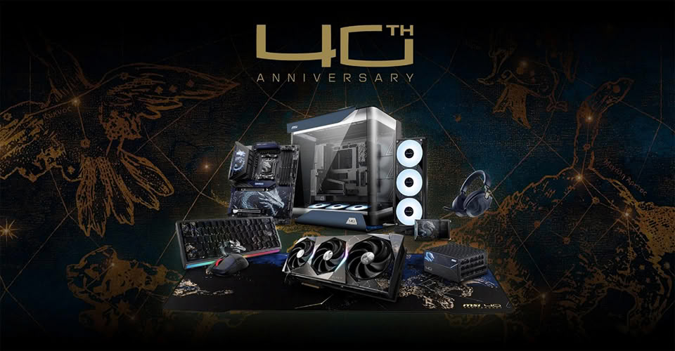 Msi Viert 40 Jaar Innovatie Met De Exclusieve Draco Epic Edition Hardware Collectie