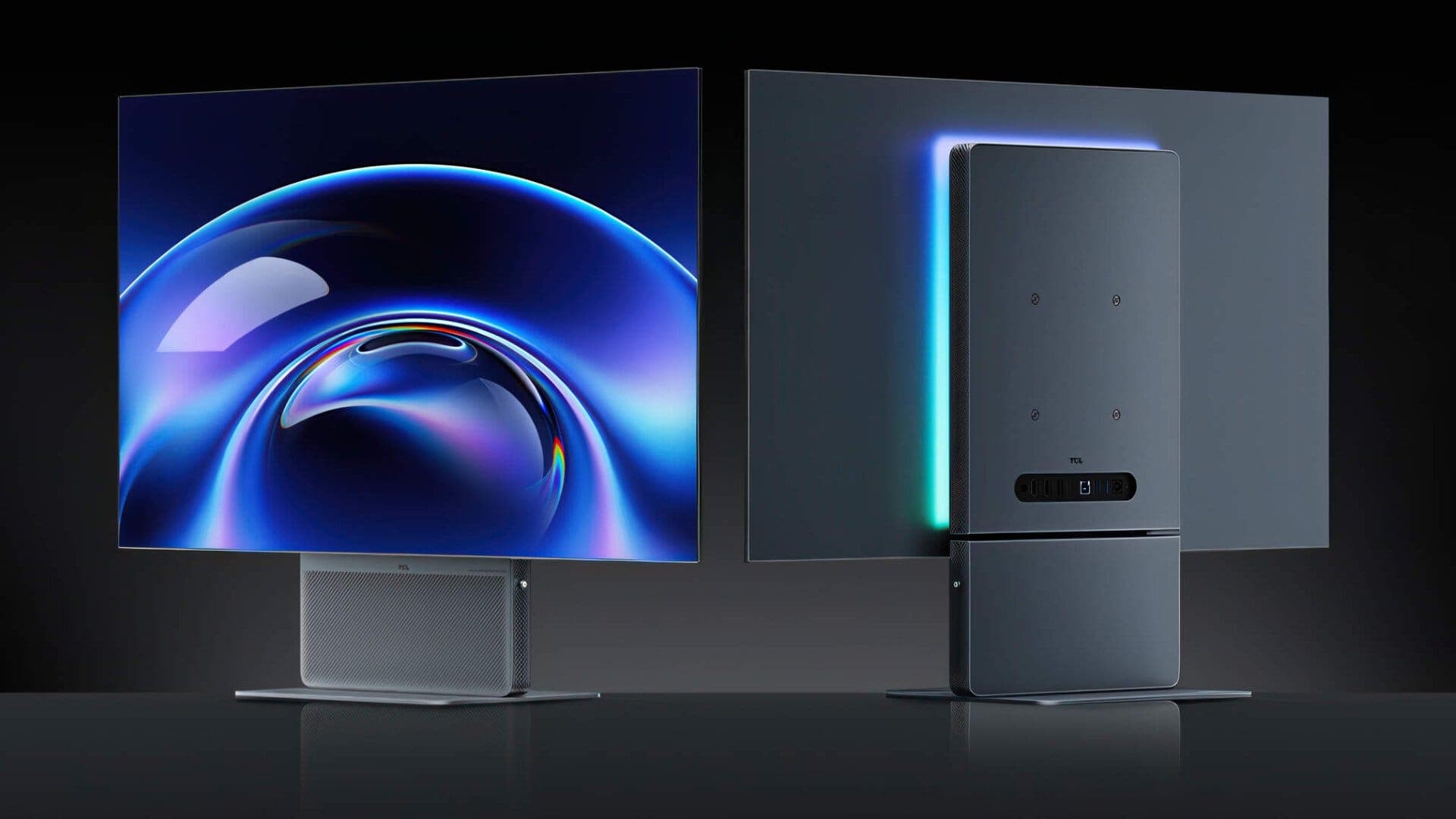 Tcl 32x3b Oled Monitor Front And Back