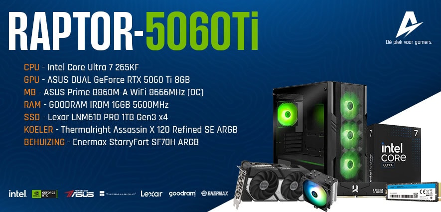 Azoth Gaming Banner Raptor 5060ti 20260917