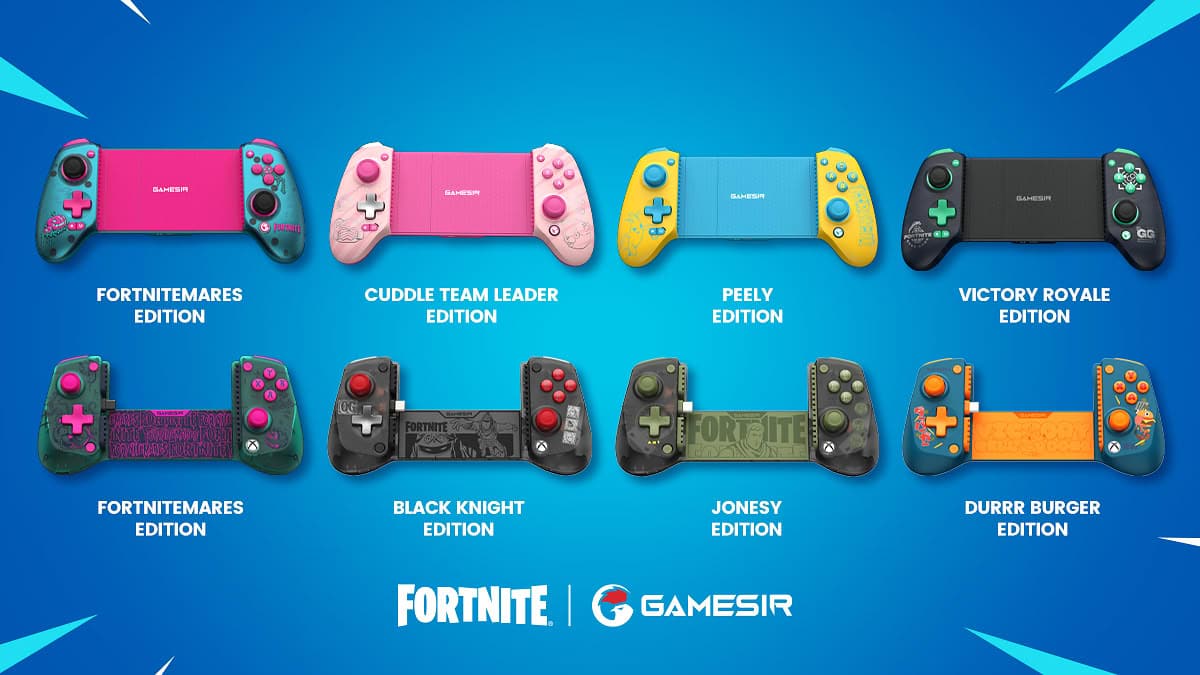 Gamesir Lanceert Officiële Fortnite Mobiele Controllers Voor Ultieme Gamingervaring