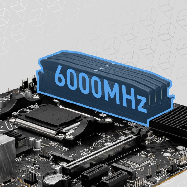 MSI PRO B650M-P Motherboard – INTEGRATED COOLING FUNCTIONS
