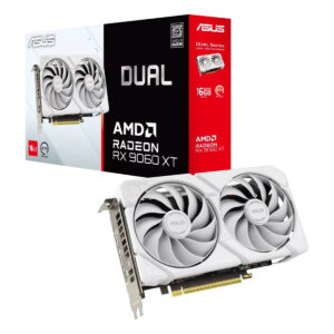 Asus Dual Radeon Rx 9060 Xt White Edition Oc 16gb Gddr6 128 Bit Grafische Kaart 1