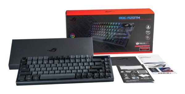 ASUS ROG Strix Azoth NX Red RGB Draadloos Engels Mechanisch Gaming Toetsenbord - Afbeelding 5
