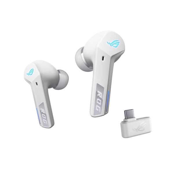 ASUS ROG Cetra True Wireless Speednova Wit In-ear Draadloze Oortjes - Afbeelding 3