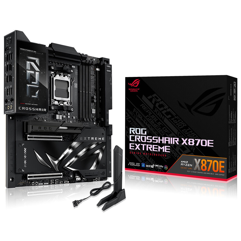 Asus Rog Crosshair X870e Extreme 9000mhz Oc Ddr5 Soket Am5 M 2 Hdmi Type C E Atx Anakart 1.jpg