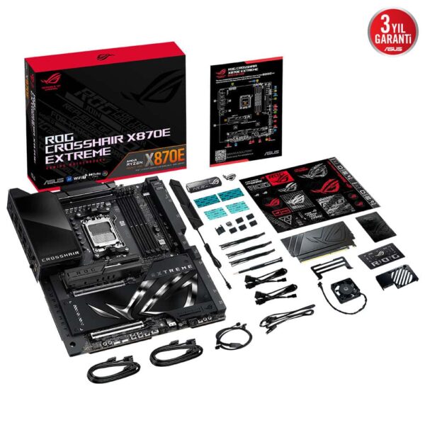 Asus Rog Crosshair X870e Extreme 9000mhz Oc Ddr5 Soket Am5 M 2 Hdmi Type C E Atx Anakart 20.jpg