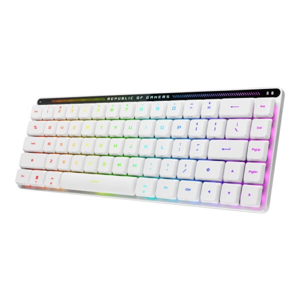 ASUS ROG Falchion RX Low Profile Red Switch RGB Draadloos Engels Mechanisch Wit Gaming Toetsenbord - Afbeelding 4